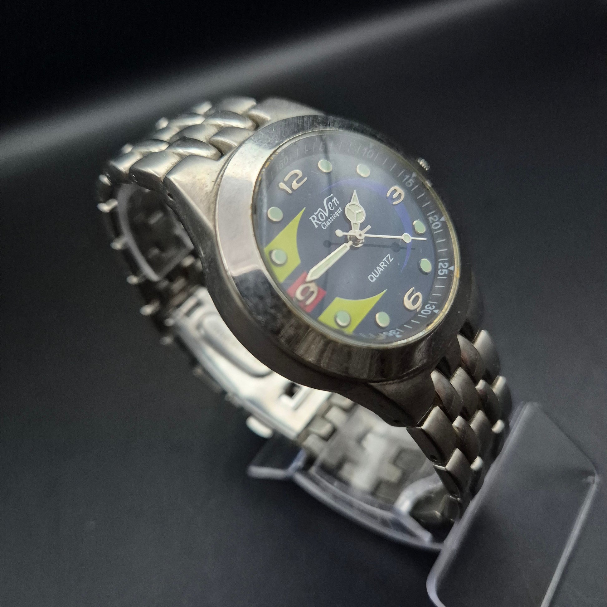 ROVEN Classique Vintage Quarzuhr | Sportliches 90er Design - Bild 4