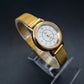 Elegante IK Damenuhr Vintage Quarz Goldton mit Milanese Mesh-Band - Bild 4