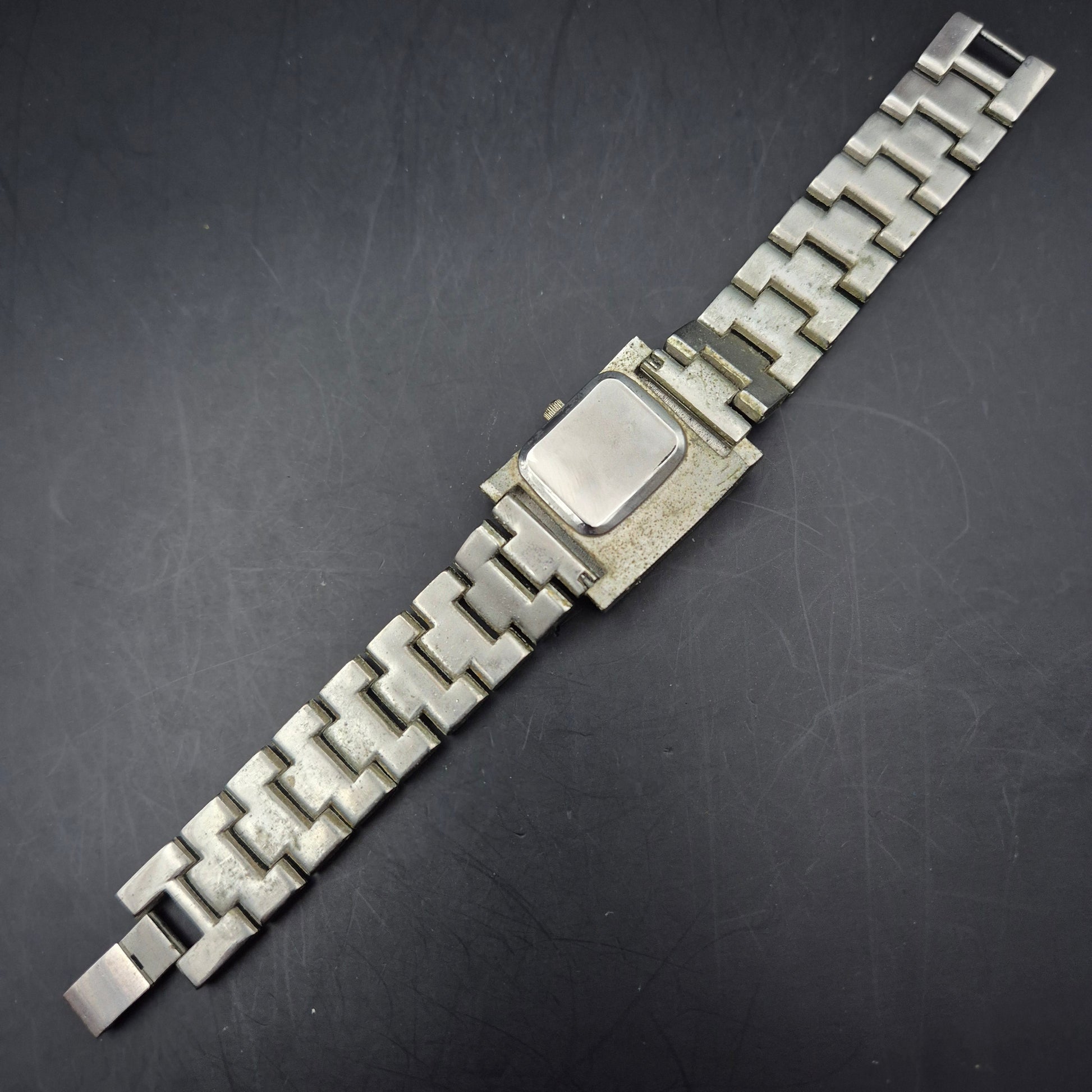 Ronica Glamour Armbanduhr | Rechteckig | Strass & Geometrie - Bild 3