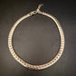Elegante Vintage Schlangenkette Goldfarbenes Metall - Bild 4