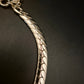Elegante Vintage Schlangenkette Goldfarbenes Metall - Bild 6