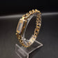 Vintage Pawa Quartz Armbanduhr mit Gliederkette Goldfarben - Bild 4