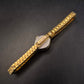 Elegante Vintage Blumus Damen Armbanduhr, Goldfarben, Swiss Made - Bild 9