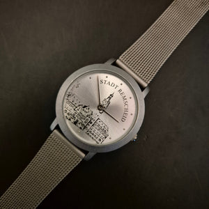 Elegante Unisex Armbanduhr "Stadt Remscheid" mit Milanaise-Band