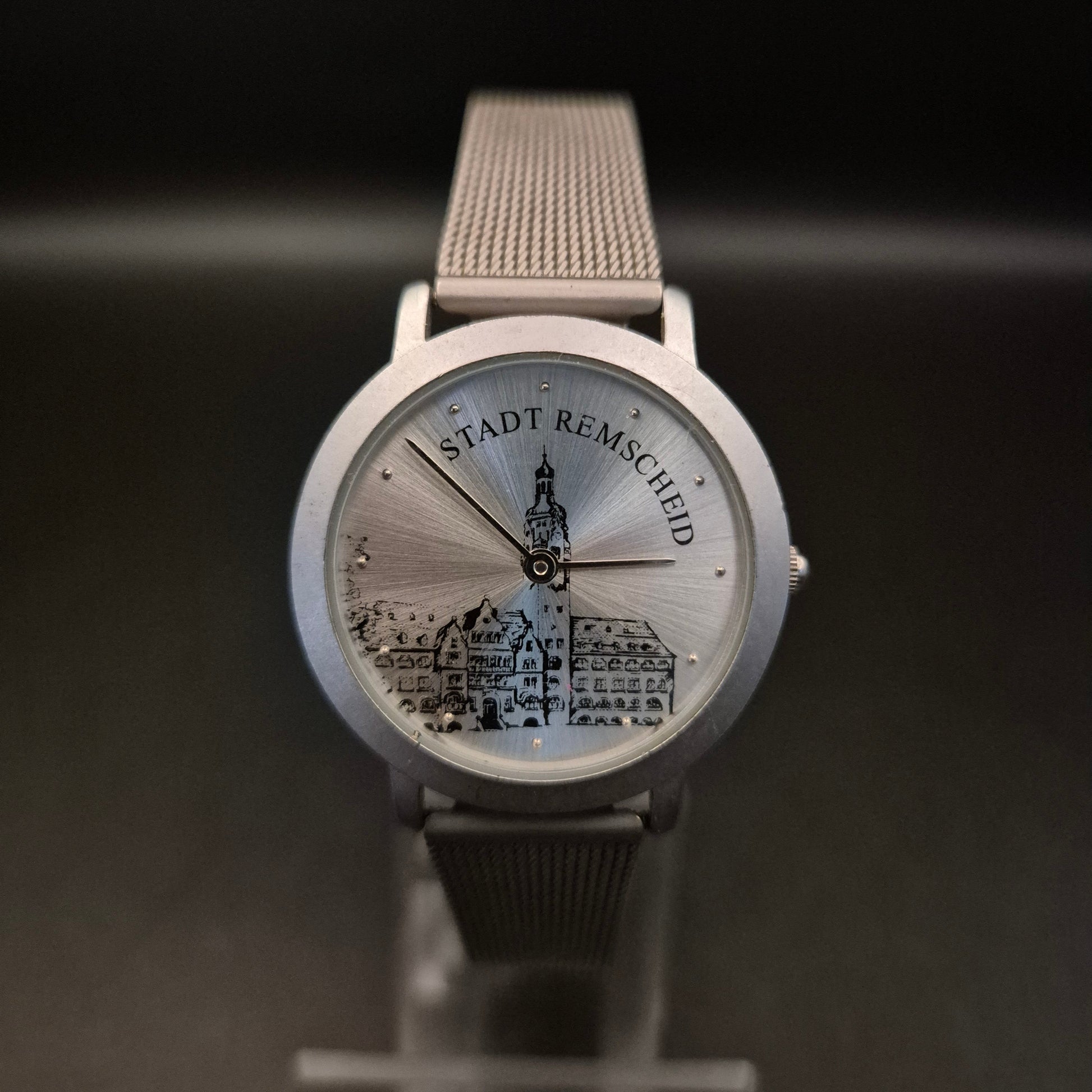 Elegante Unisex Armbanduhr "Stadt Remscheid" mit Milanaise-Band - Bild 5