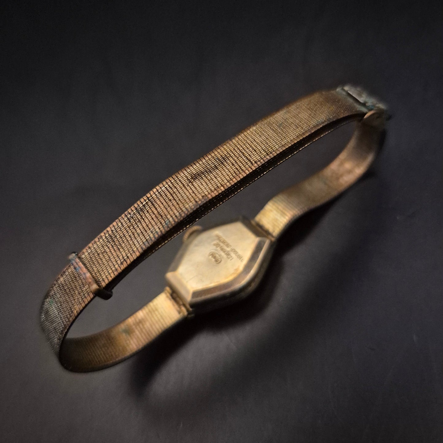 Vintage Damen Armbanduhr goldfarben – Defekt, für Sammler (FES4661) - Bild 7