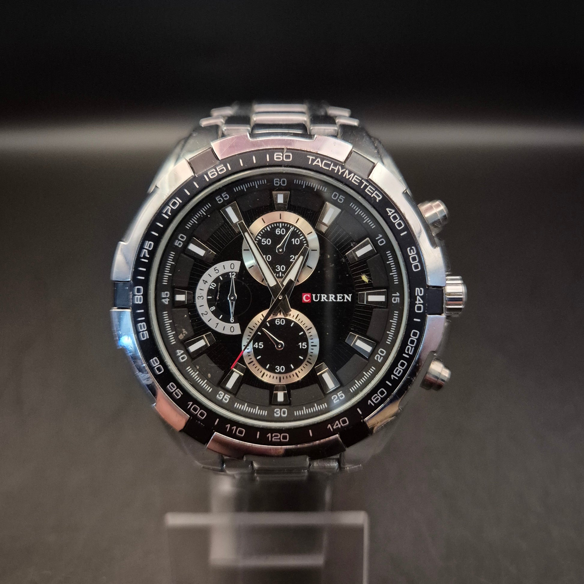 Curren Herrenuhr Chrono-Look | Edelstahl Armbanduhr | Dekorativ - Bild 3