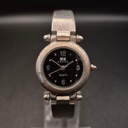 Vintage Damen Armbanduhr RK Monaco Quarz mit Patina