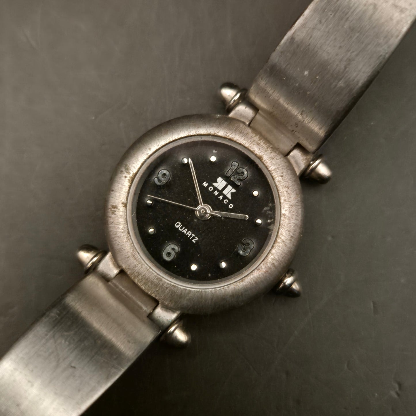 Vintage Damen Armbanduhr RK Monaco Quarz mit Patina - Bild 2