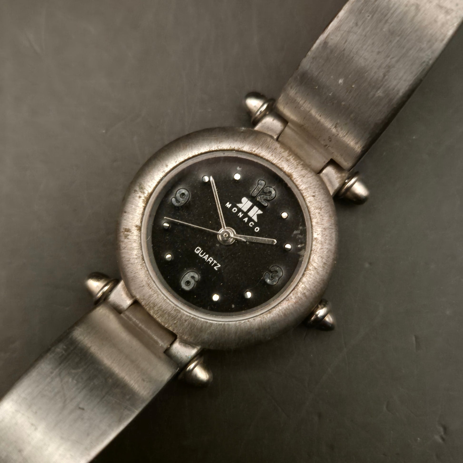 Vintage Damen Armbanduhr RK Monaco Quarz mit Patina - Bild 2