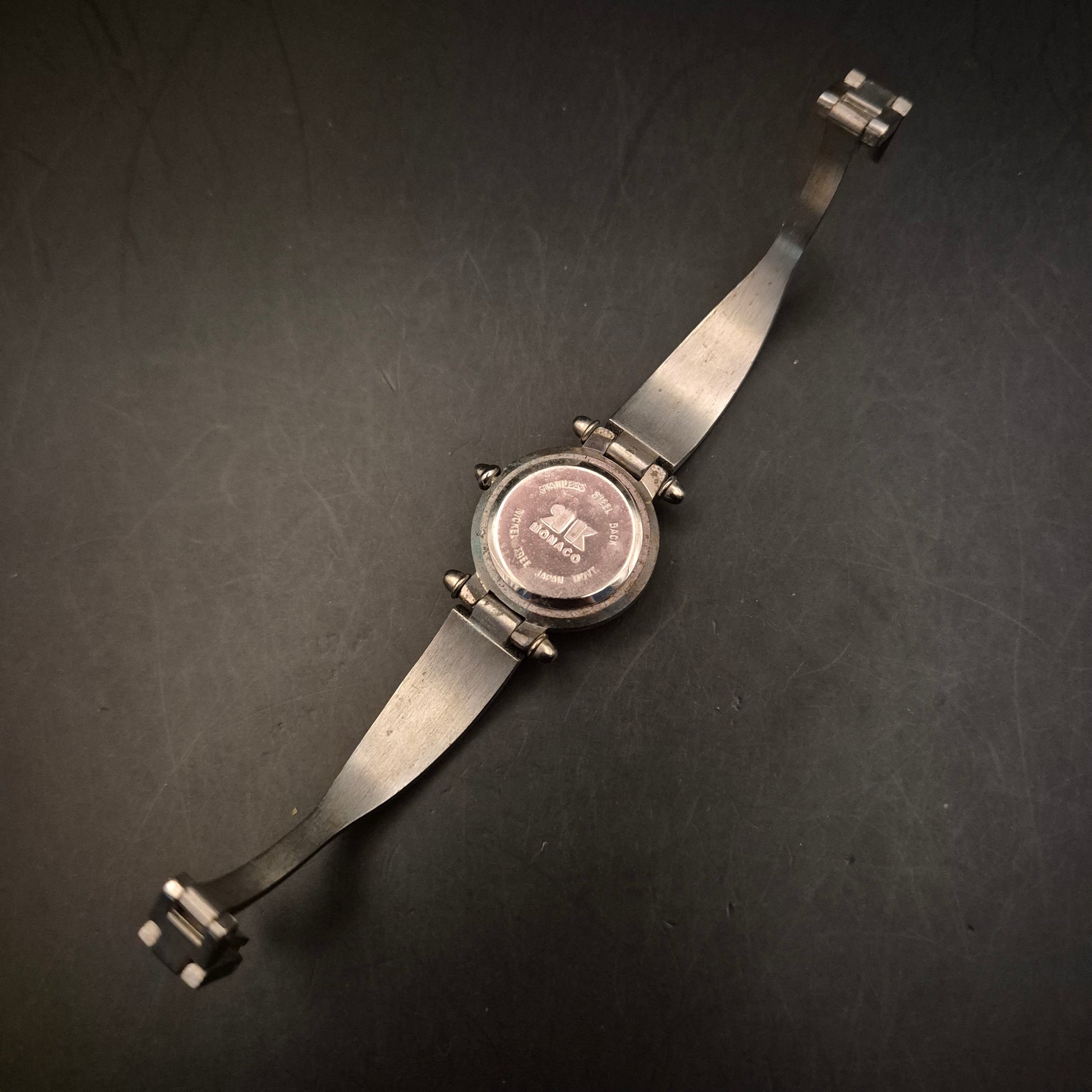 Vintage Damen Armbanduhr RK Monaco Quarz mit Patina - Bild 4