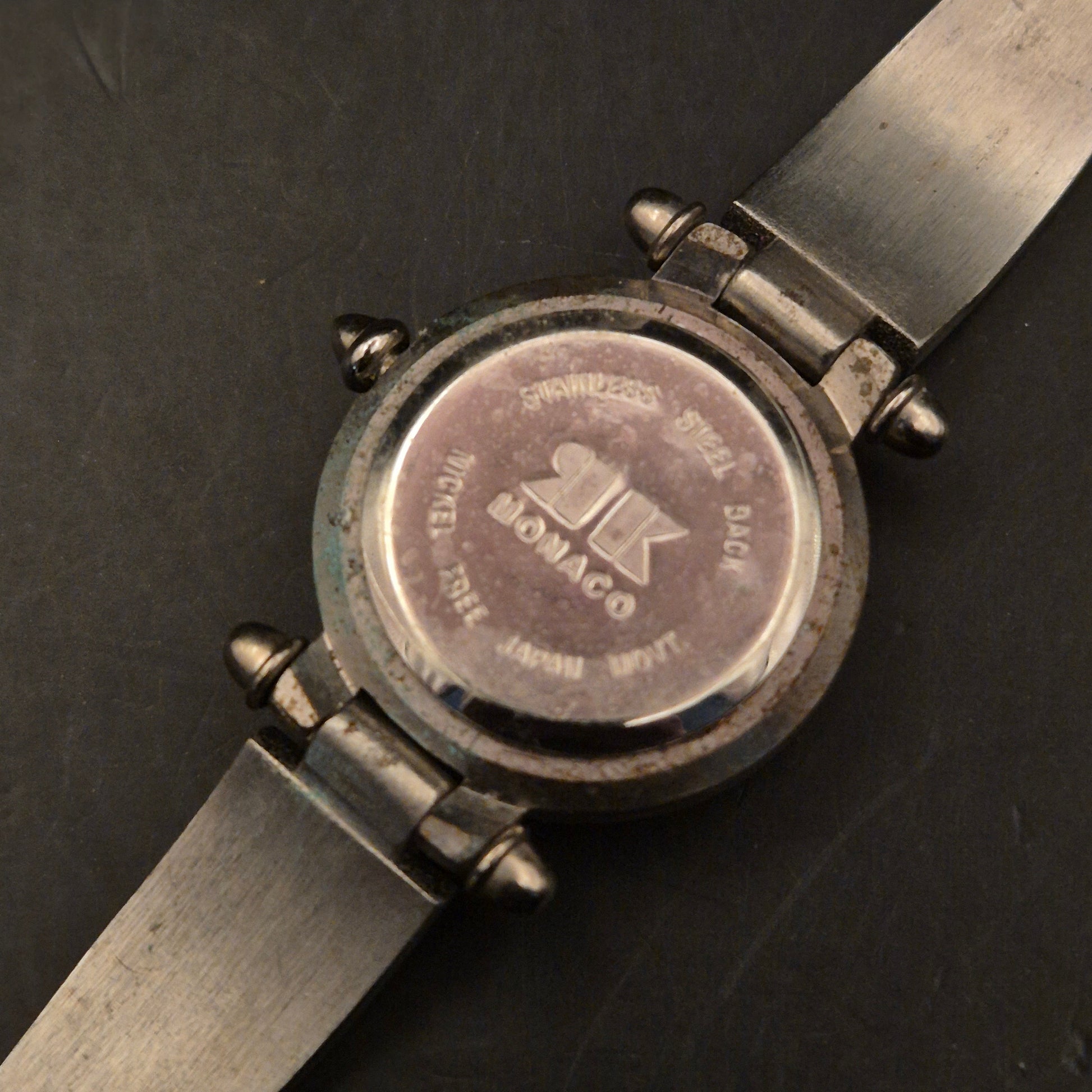 Vintage Damen Armbanduhr RK Monaco Quarz mit Patina - Bild 5