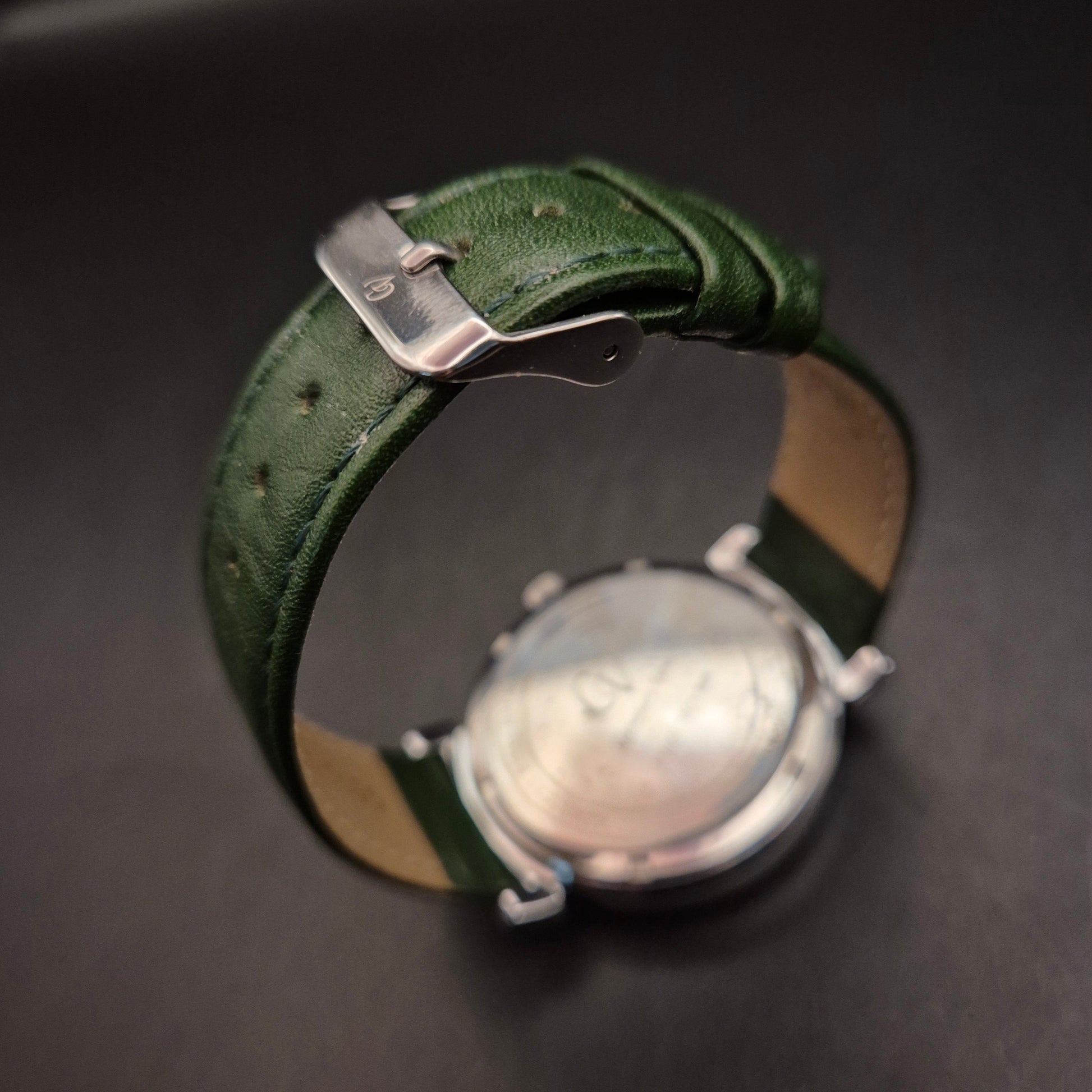 Christian View Damen Armbanduhr mit facettiertem Glas & grünem Zifferblatt - Bild 9