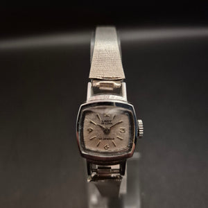 Vintage Damen Armbanduhr Lady De Luxe 17 Jewels, nicht funktionsfähig