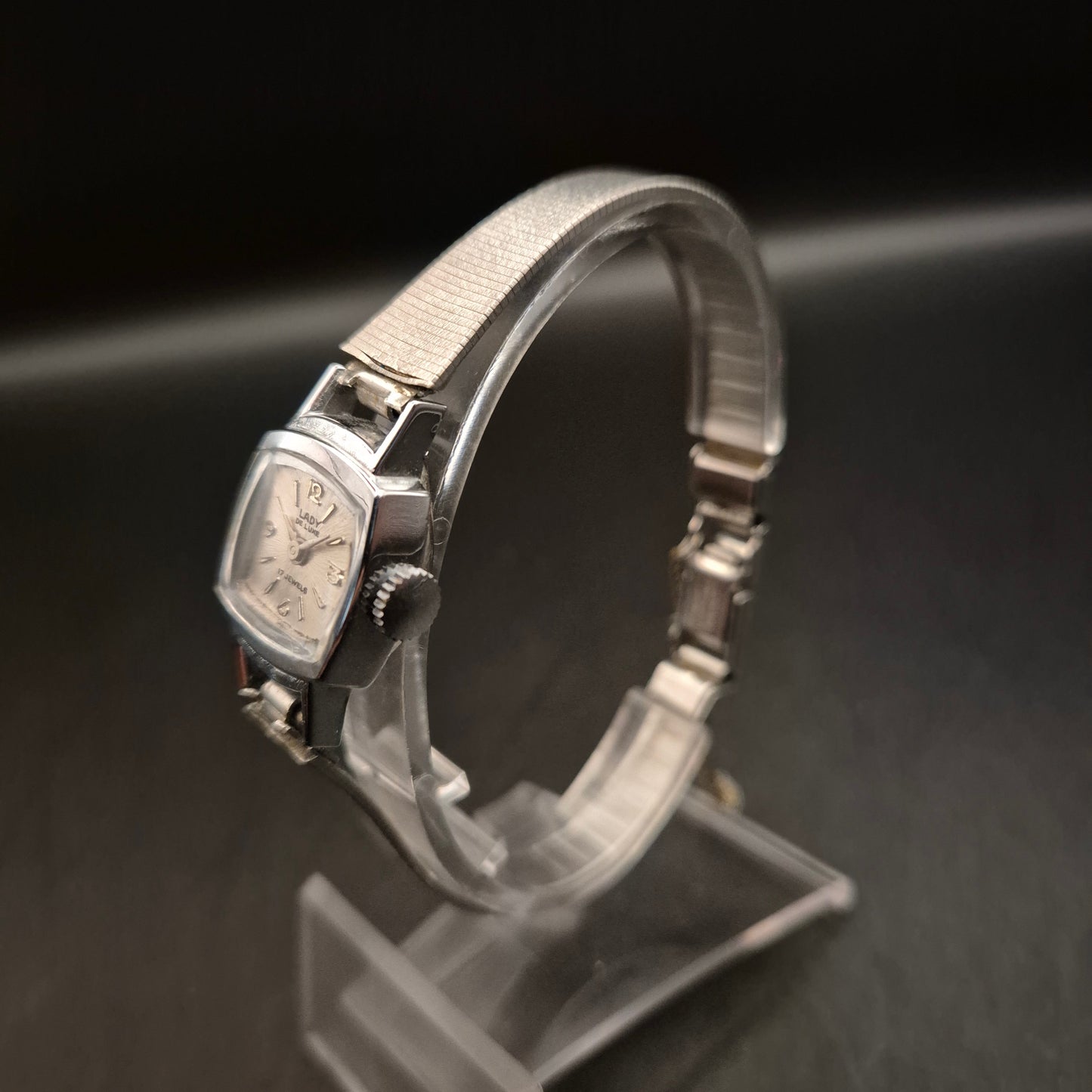 Vintage Damen Armbanduhr Lady De Luxe 17 Jewels, nicht funktionsfähig - Bild 2