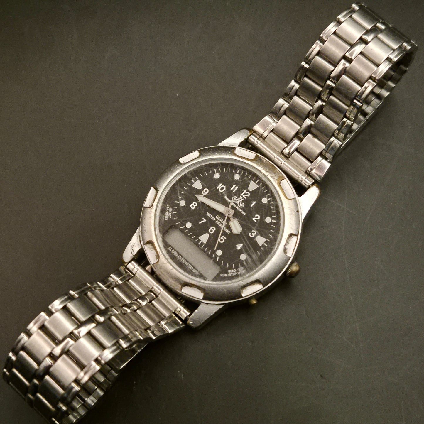 Vintage Meister-Anker Herren Armbanduhr Quarz Analog-Digital - Bild 4