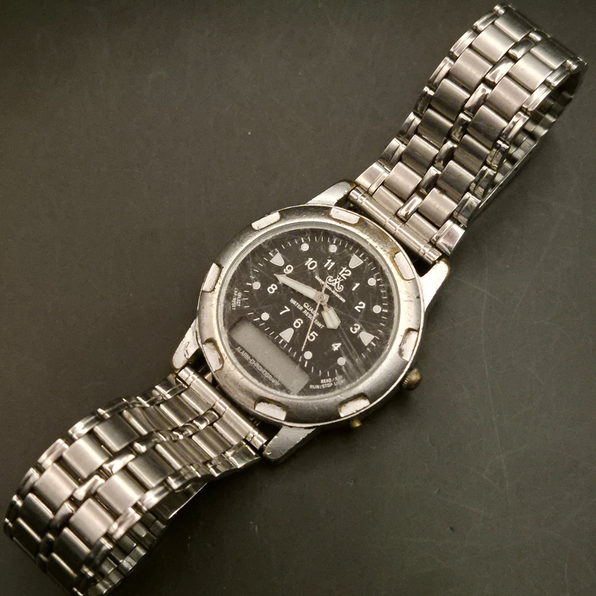 Vintage Meister-Anker Herren Armbanduhr Quarz Analog-Digital - Bild 4