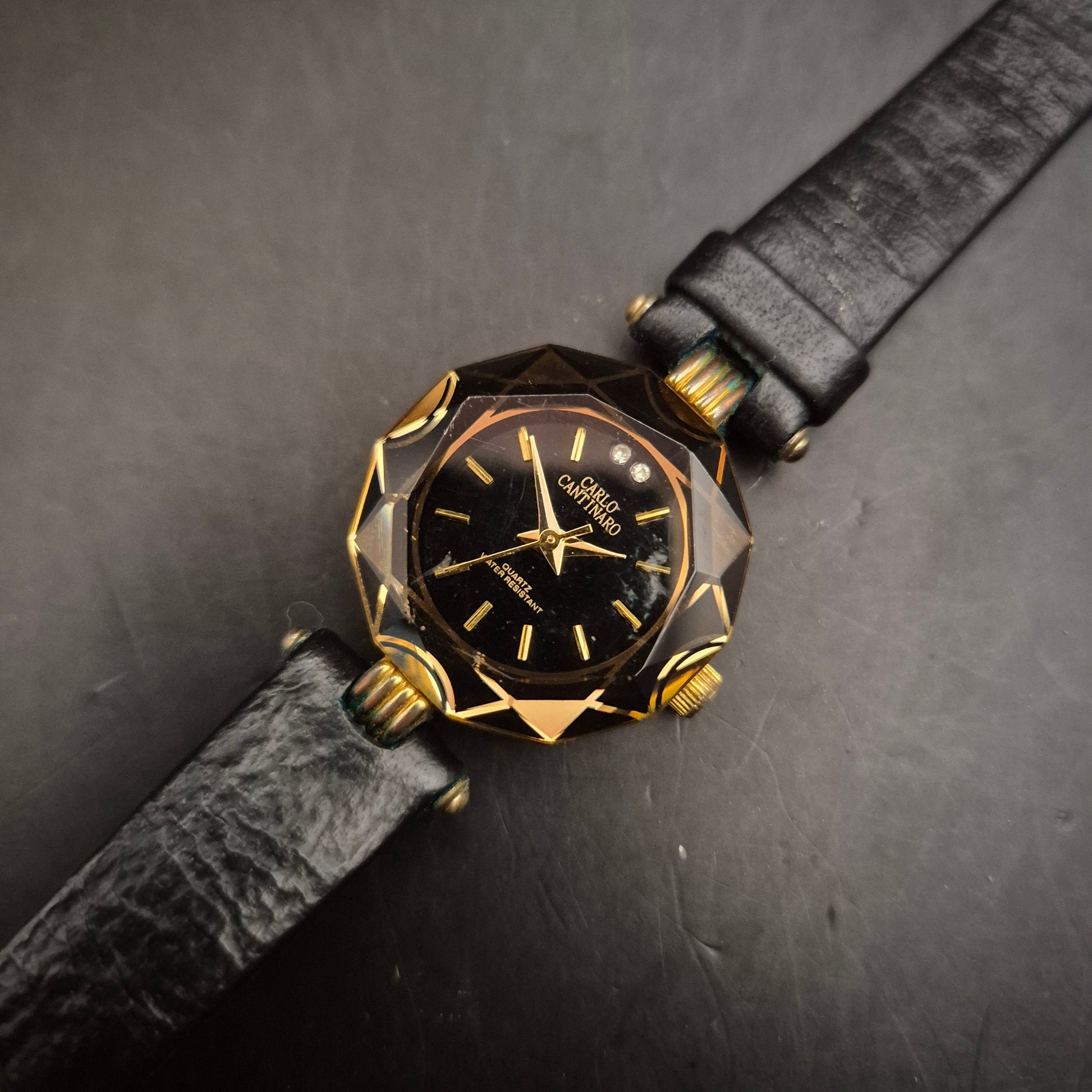 Carlo Cantinaro Damenuhr mit facettenreichem Glas, Quarz - Bild 2