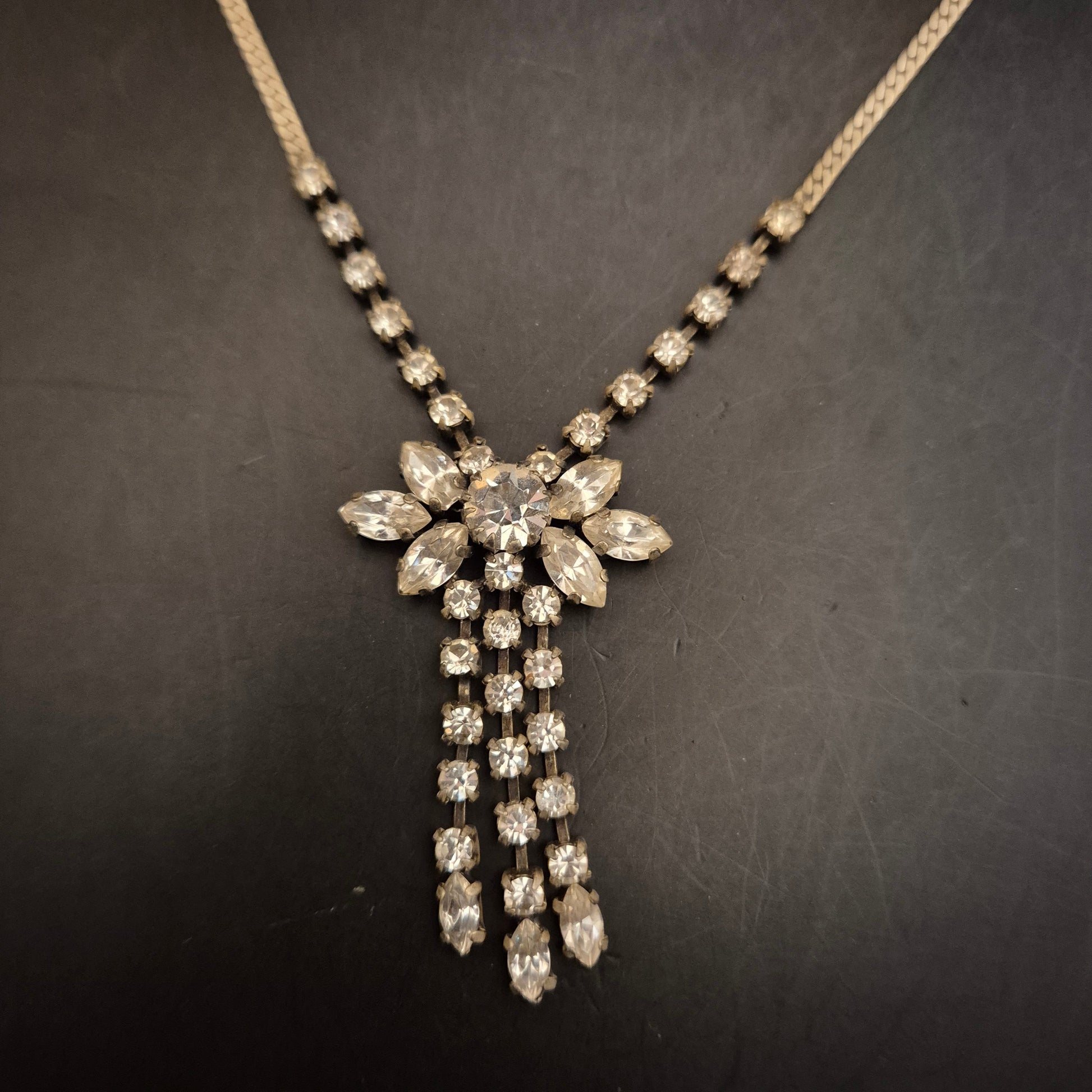 Vintage Strass-Collier FES4690 – Funkelnde Halskette für Damen - Bild 2