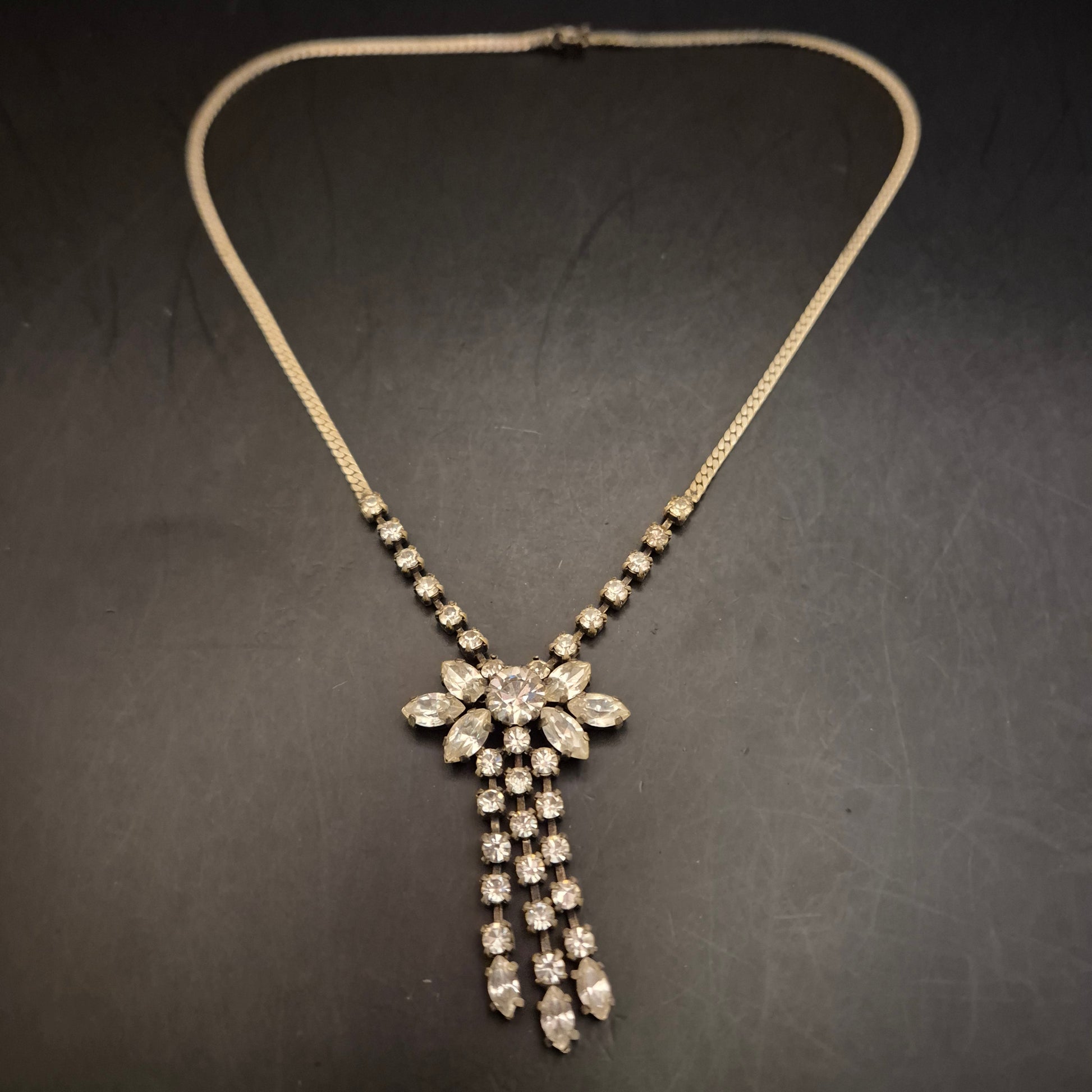 Vintage Strass-Collier FES4690 – Funkelnde Halskette für Damen - Bild 7