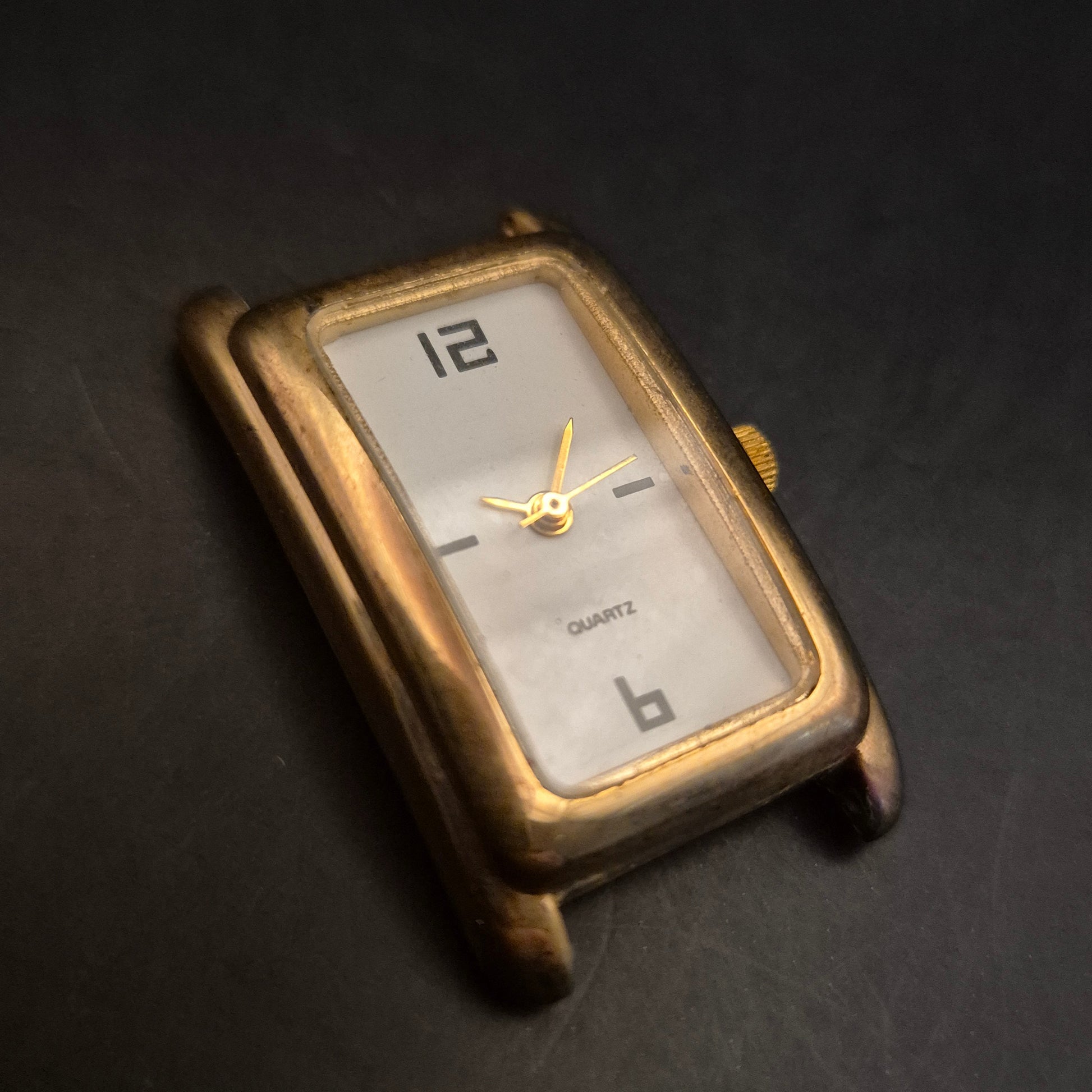 Elegante Vintage Damenuhr (Gehäuse) | Goldfarben | Quarzwerk - Bild 2