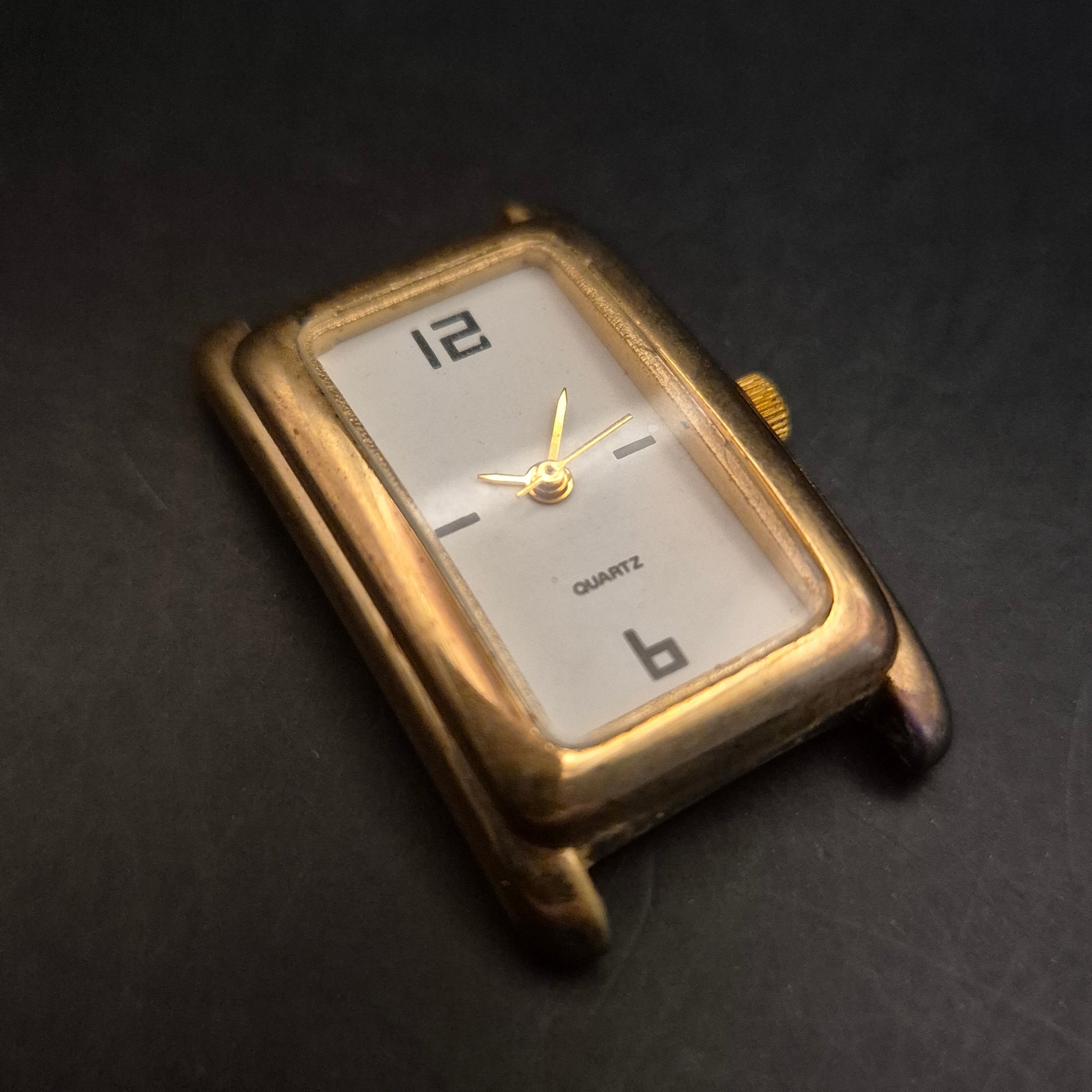 Elegante Vintage Damenuhr (Gehäuse) | Goldfarben | Quarzwerk - Bild 4