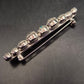 Elegante Vintage Brosche mit funkelnden Strasssteinen - Bild 4