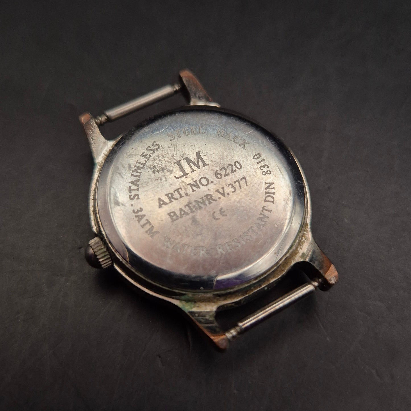 Vintage JM Quartz Damen Uhrengehäuse, kupferfarben - Bild 4