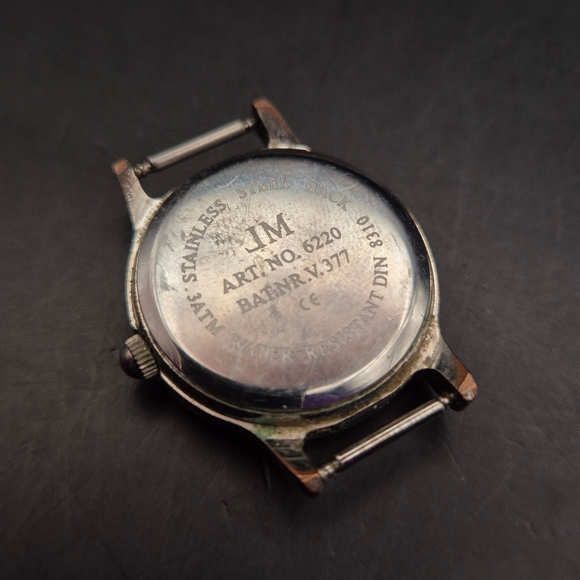 Vintage JM Quartz Damen Uhrengehäuse, kupferfarben - Bild 4