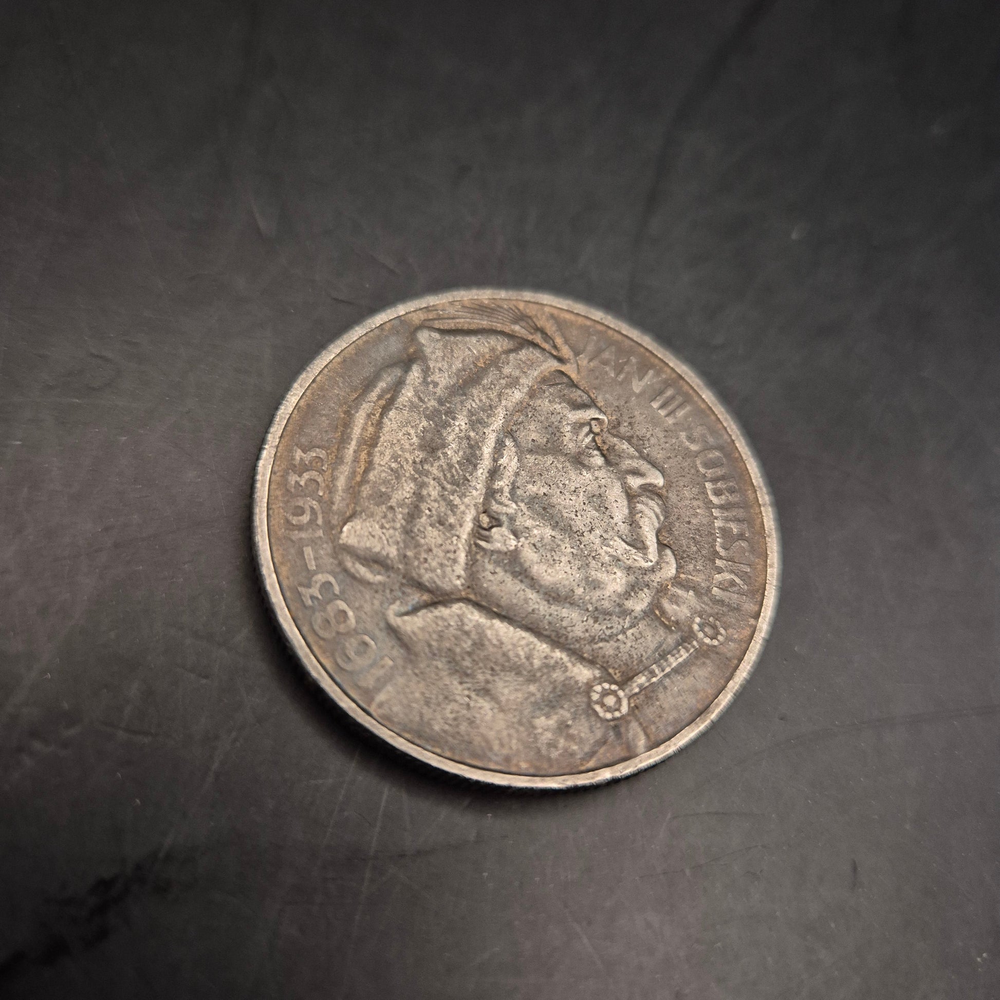 Historische Polnische Gedenkmünze Jan III Sobieski (1933) - Bild 4