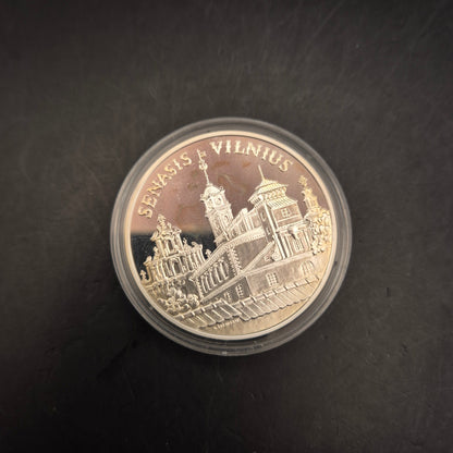 Gedenkmedaille "Senasis Vilnius" – Detailreiche Architektur Litauen
