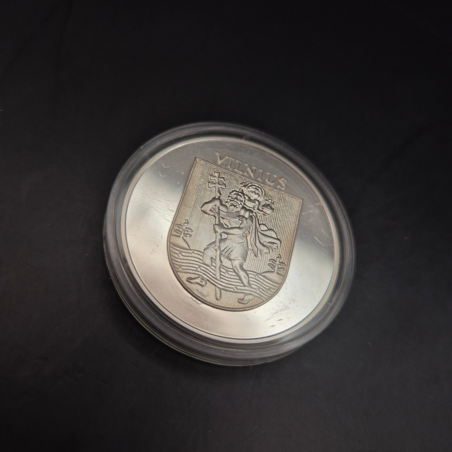 Gedenkmedaille "Senasis Vilnius" – Detailreiche Architektur Litauen - Bild 4