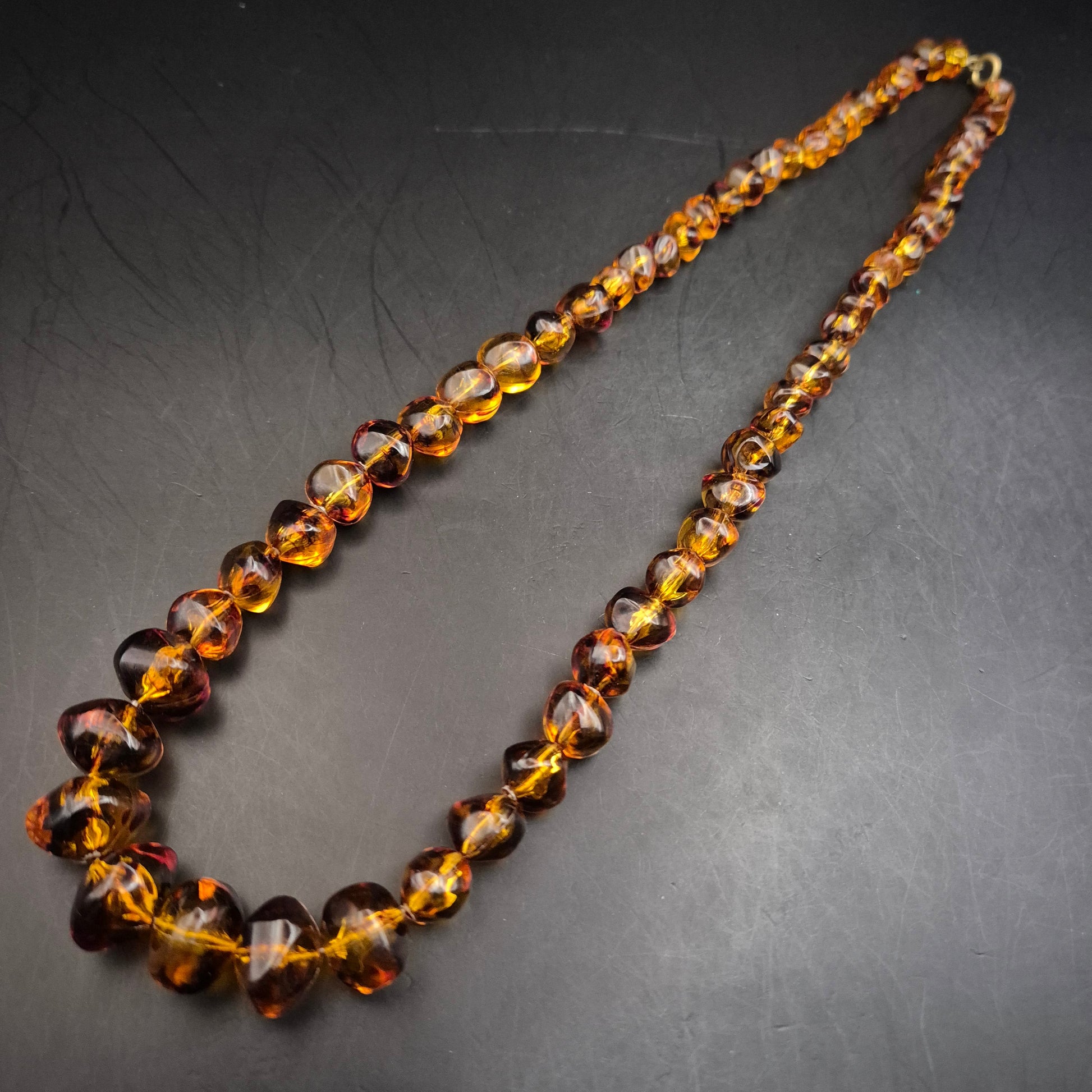 Vintage Bernstein Kette – Warme Naturfarben & Einzigartiger Charme - Bild 2