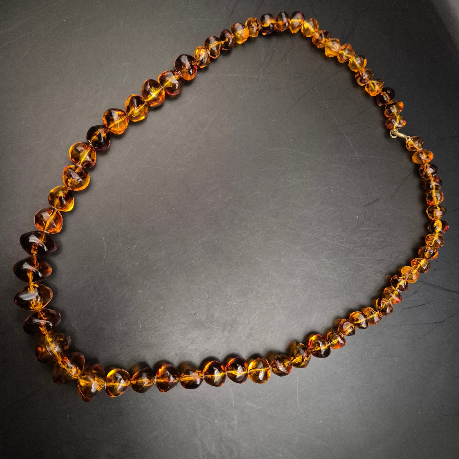 Vintage Bernstein Kette – Warme Naturfarben & Einzigartiger Charme - Bild 5