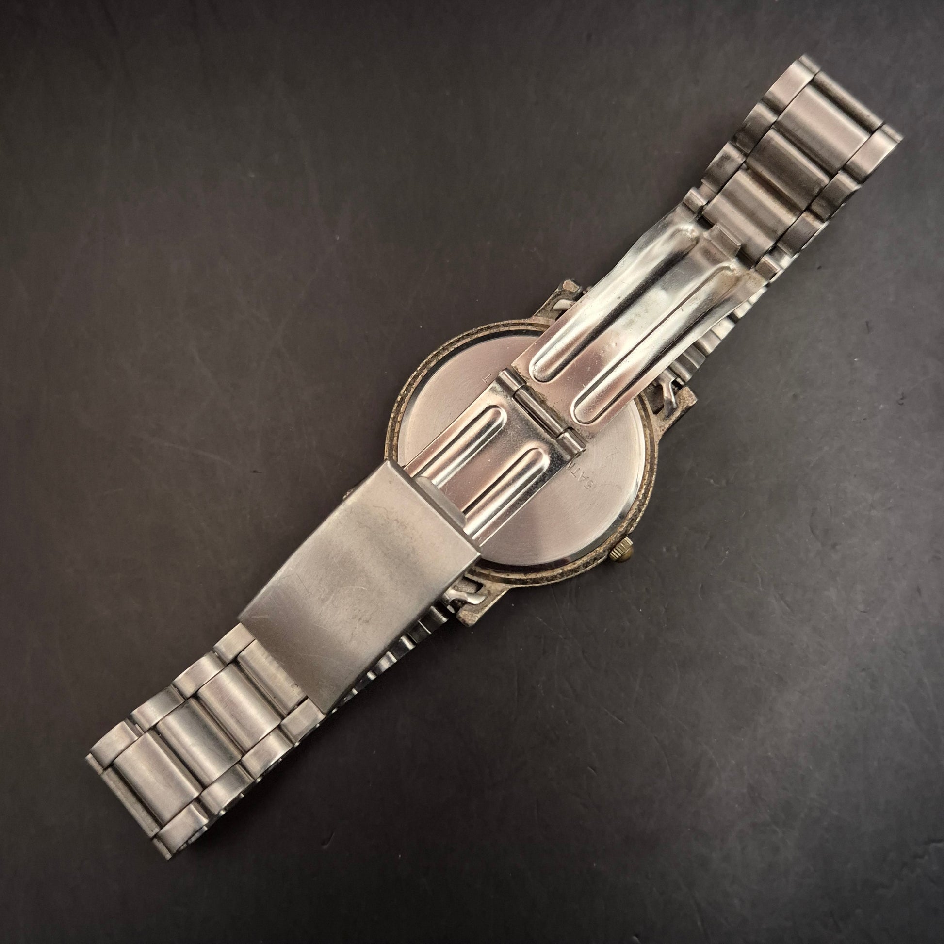 Bernini Vintage Quarzuhr mit Edelstahlarmband – Unisex - Bild 4