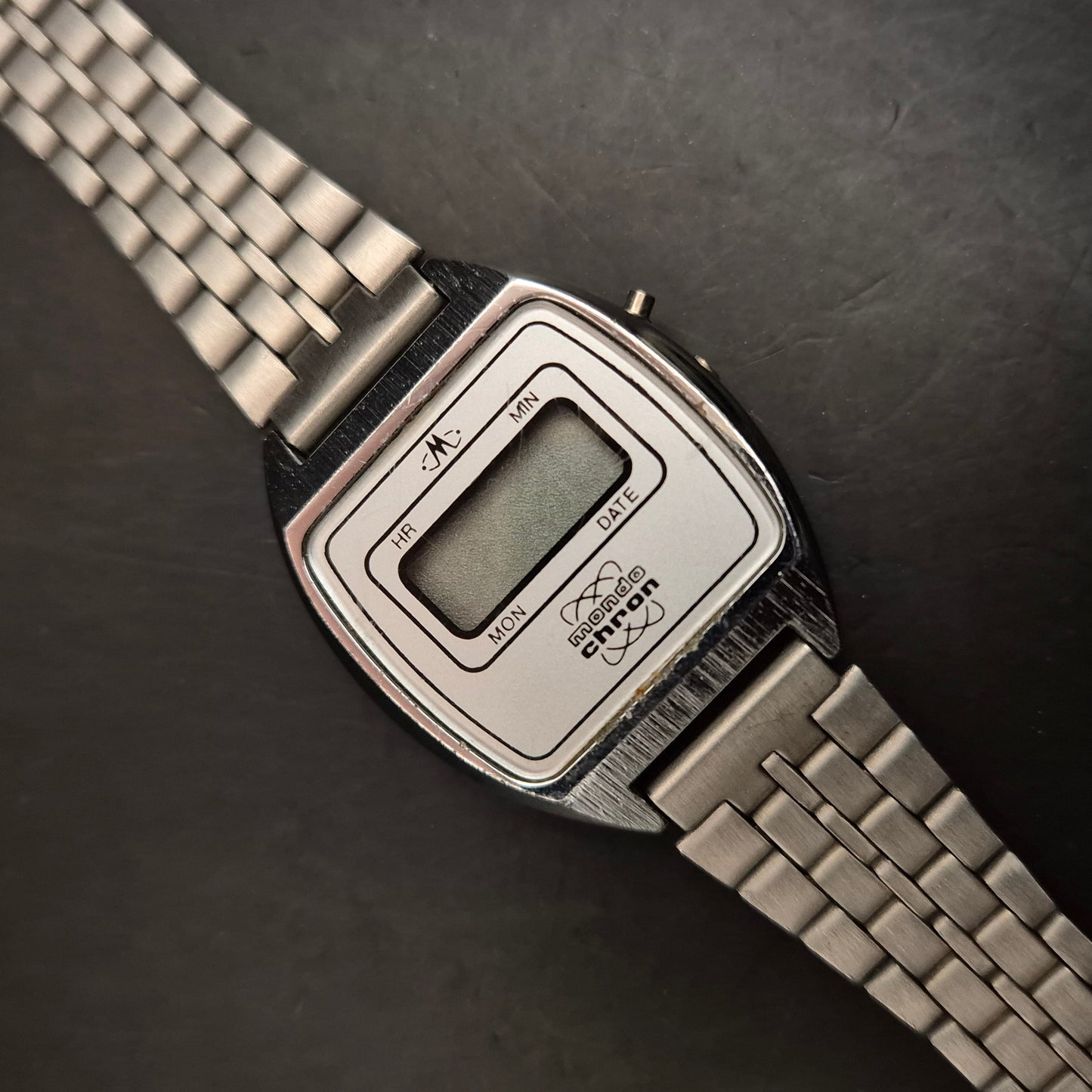 Vintage Mondo Chron Digitaluhr | Defektes Armband FES4745 - Bild 2