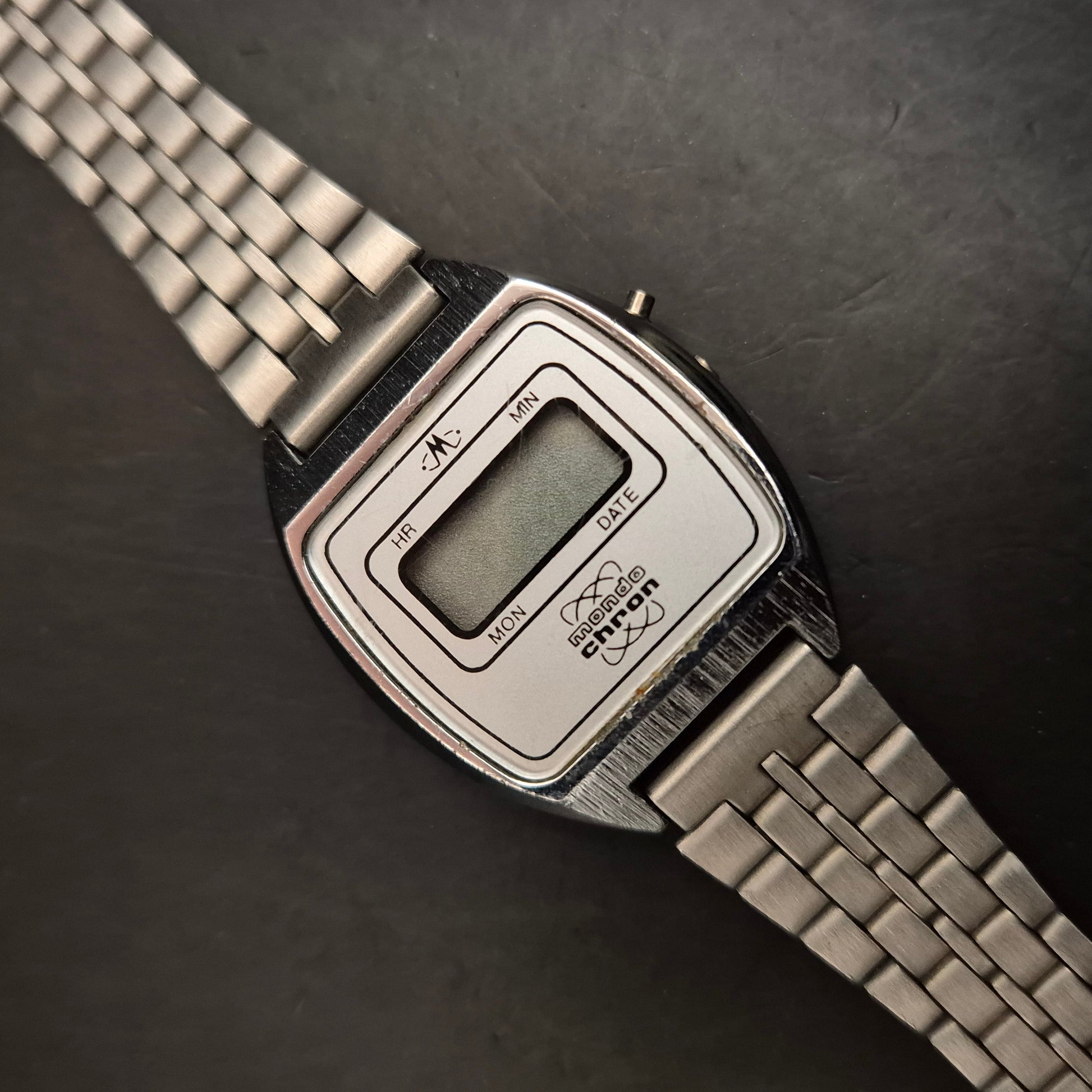 Vintage Mondo Chron Digitaluhr | Defektes Armband FES4745 - Bild 2