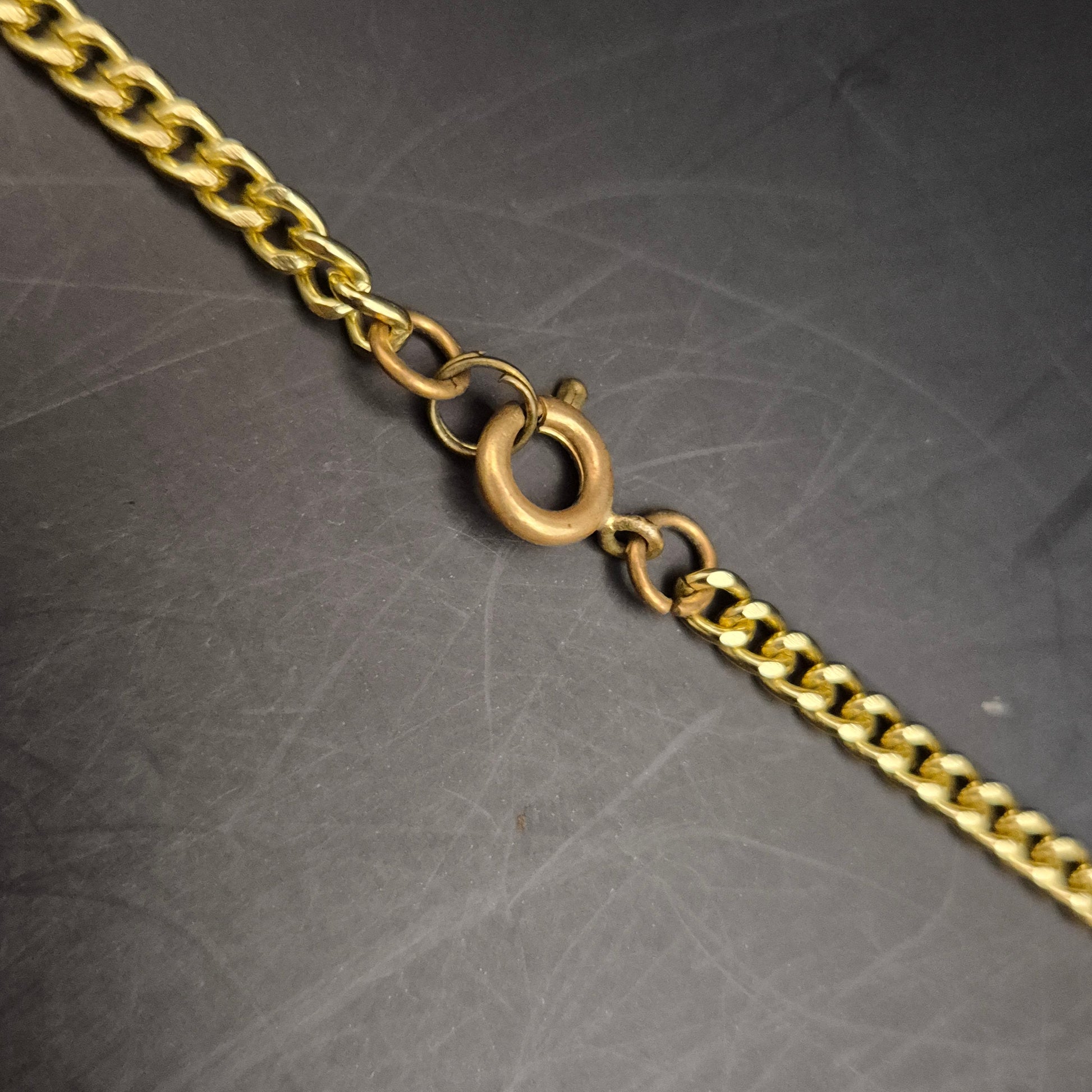 Elegante Vintage Halskette mit goldenen und creme Kugeln - Bild 6