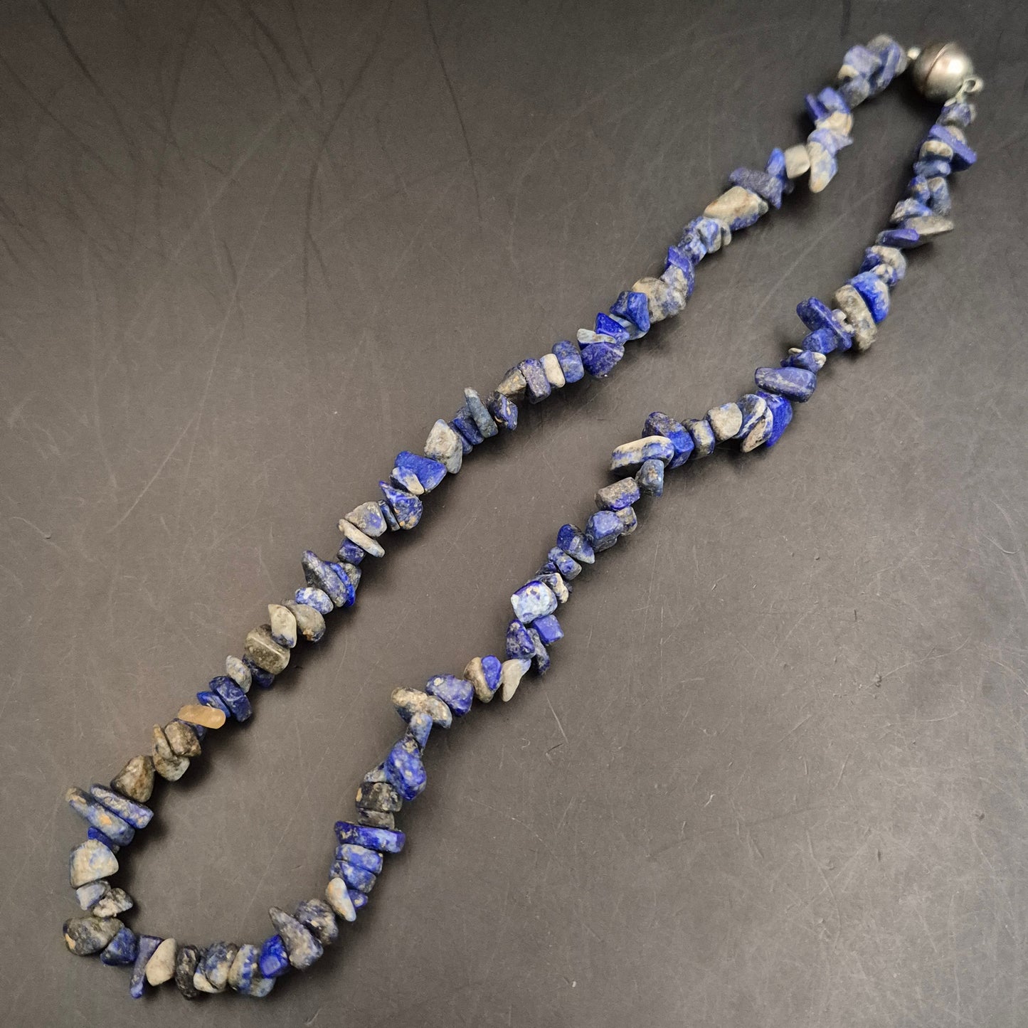 Vintage Armband Lapis Lazuli Chips – Elegantes Naturstein Schmuckstück - Bild 2
