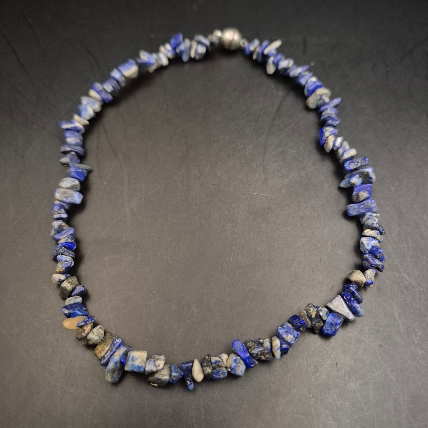 Vintage Armband Lapis Lazuli Chips – Elegantes Naturstein Schmuckstück - Bild 4