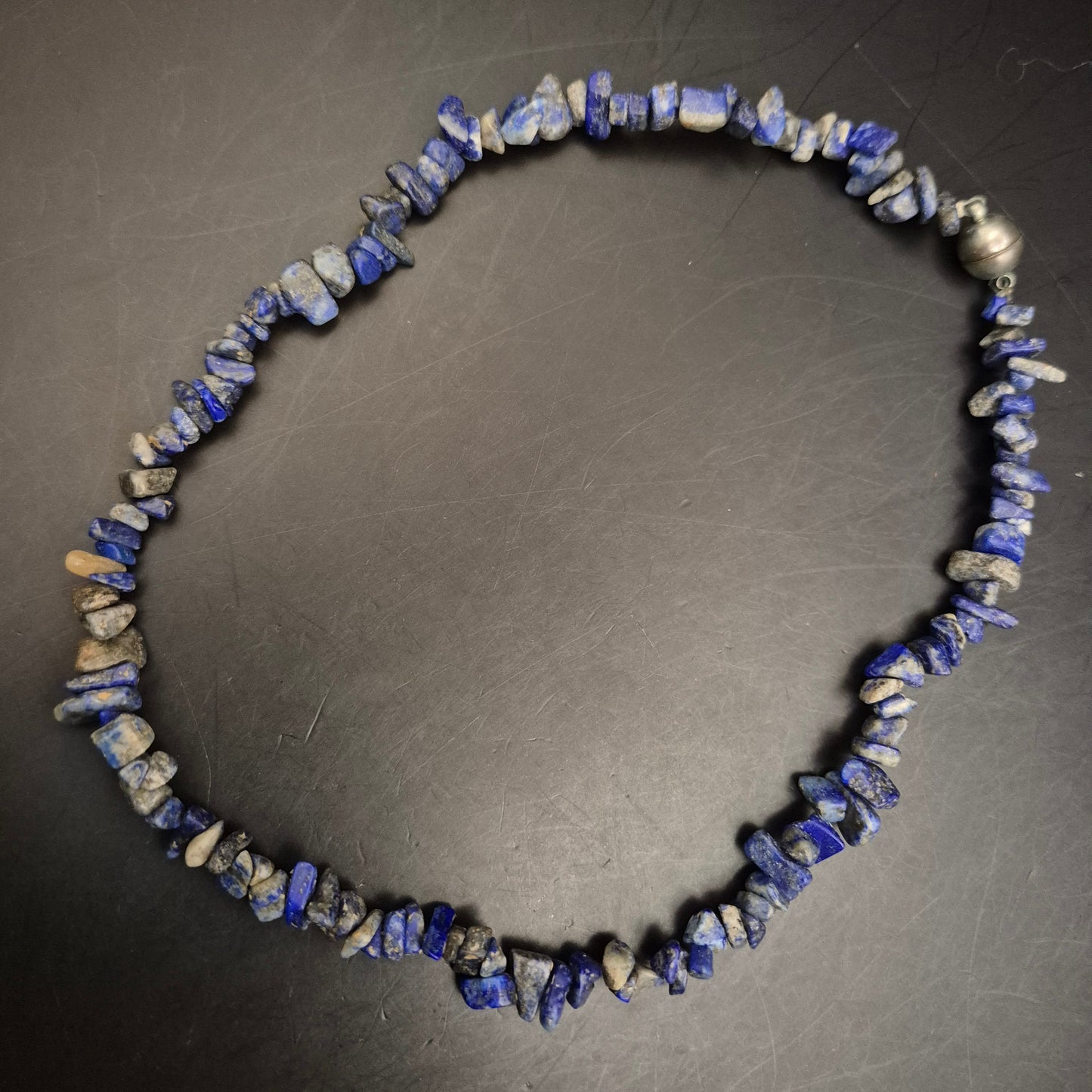 Vintage Armband Lapis Lazuli Chips – Elegantes Naturstein Schmuckstück - Bild 5