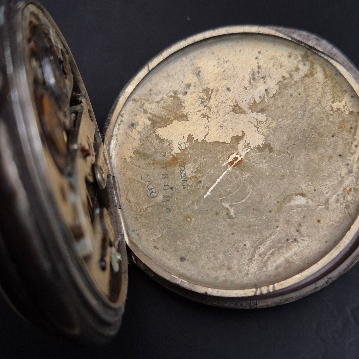 Vintage Taschenuhr Defekt f
r Ersatzteile/Reparatur | FES4753 - Bild 11