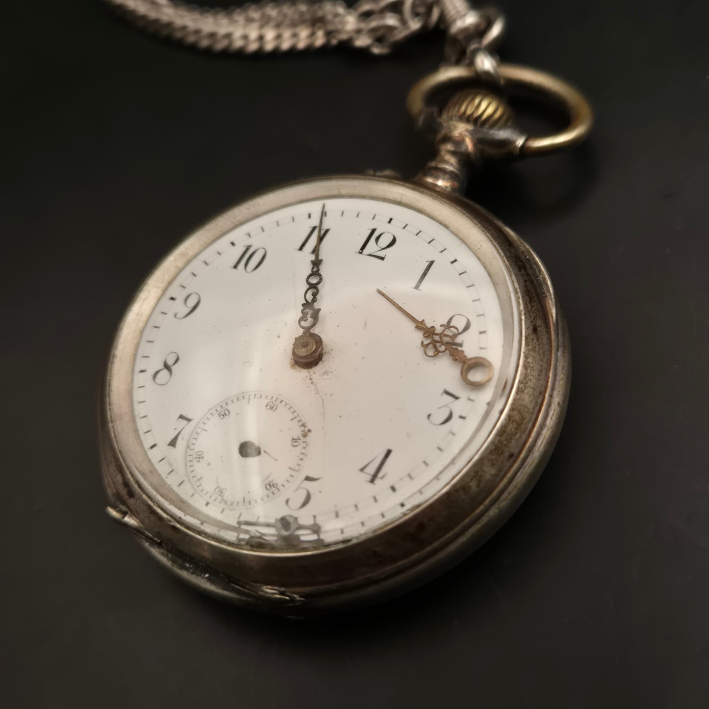 Vintage Taschenuhr Defekt f
r Ersatzteile/Reparatur | FES4753