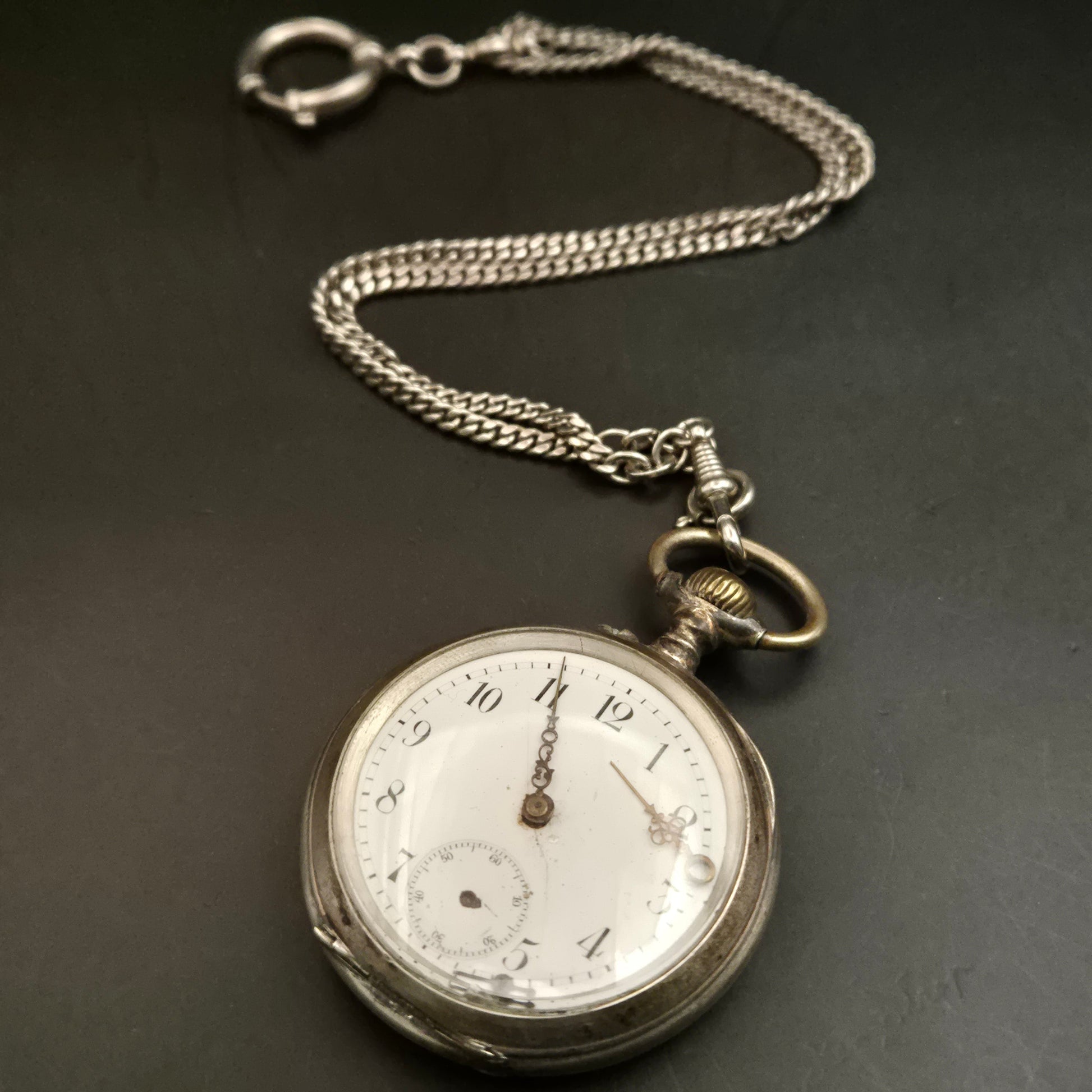 Vintage Taschenuhr Defekt f
r Ersatzteile/Reparatur | FES4753 - Bild 3