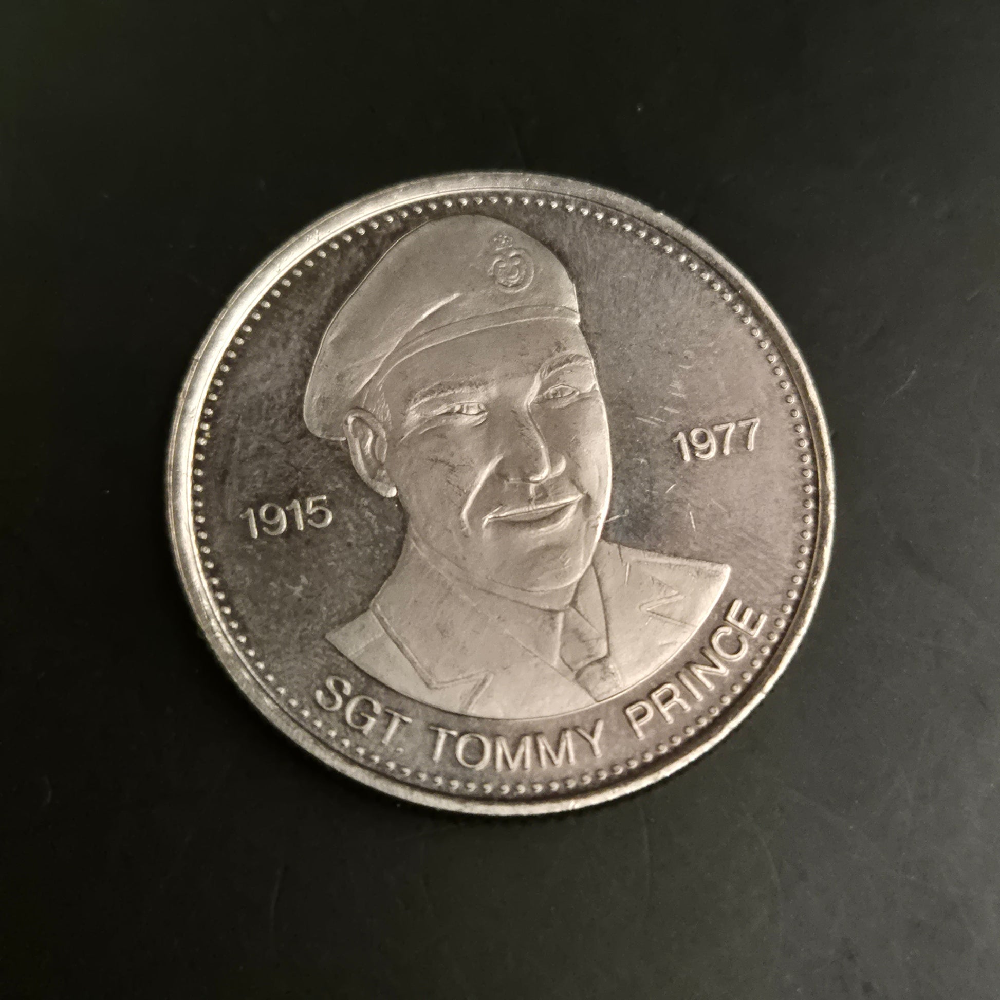 Gedenkmünze Sgt. Tommy Prince (1915-1977) Sammlerstück