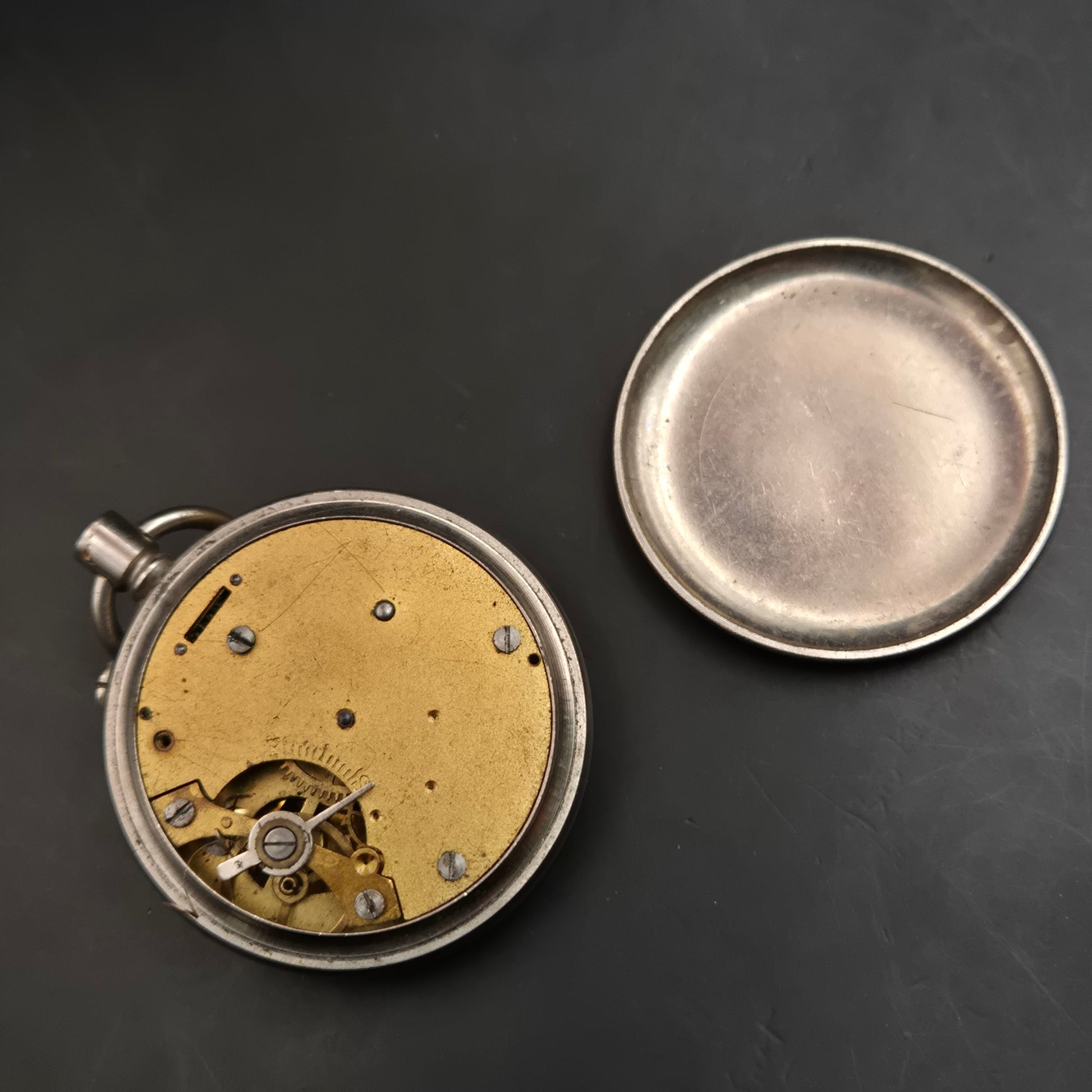 Vintage NORVIC Taschenuhr, defekt - für Ersatzteile - Bild 5