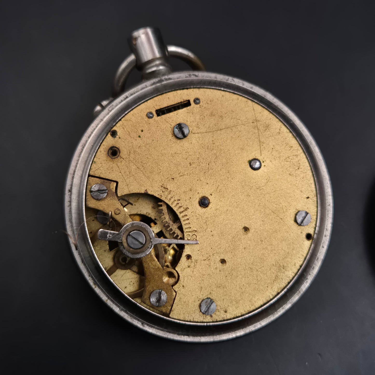 Vintage NORVIC Taschenuhr, defekt - für Ersatzteile - Bild 6