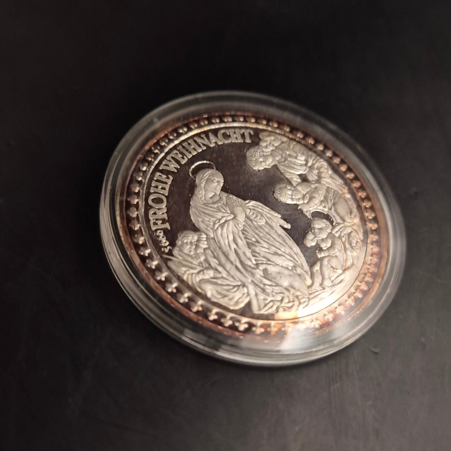 Vintage Gedenkmedaille Winterzauber 1986 - Bild 2