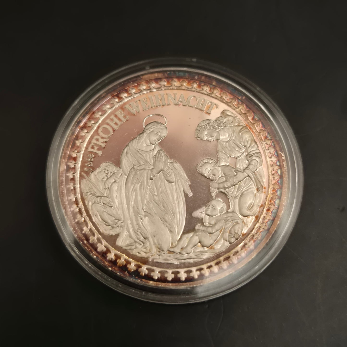 Vintage Gedenkmedaille Winterzauber 1986 - Bild 4