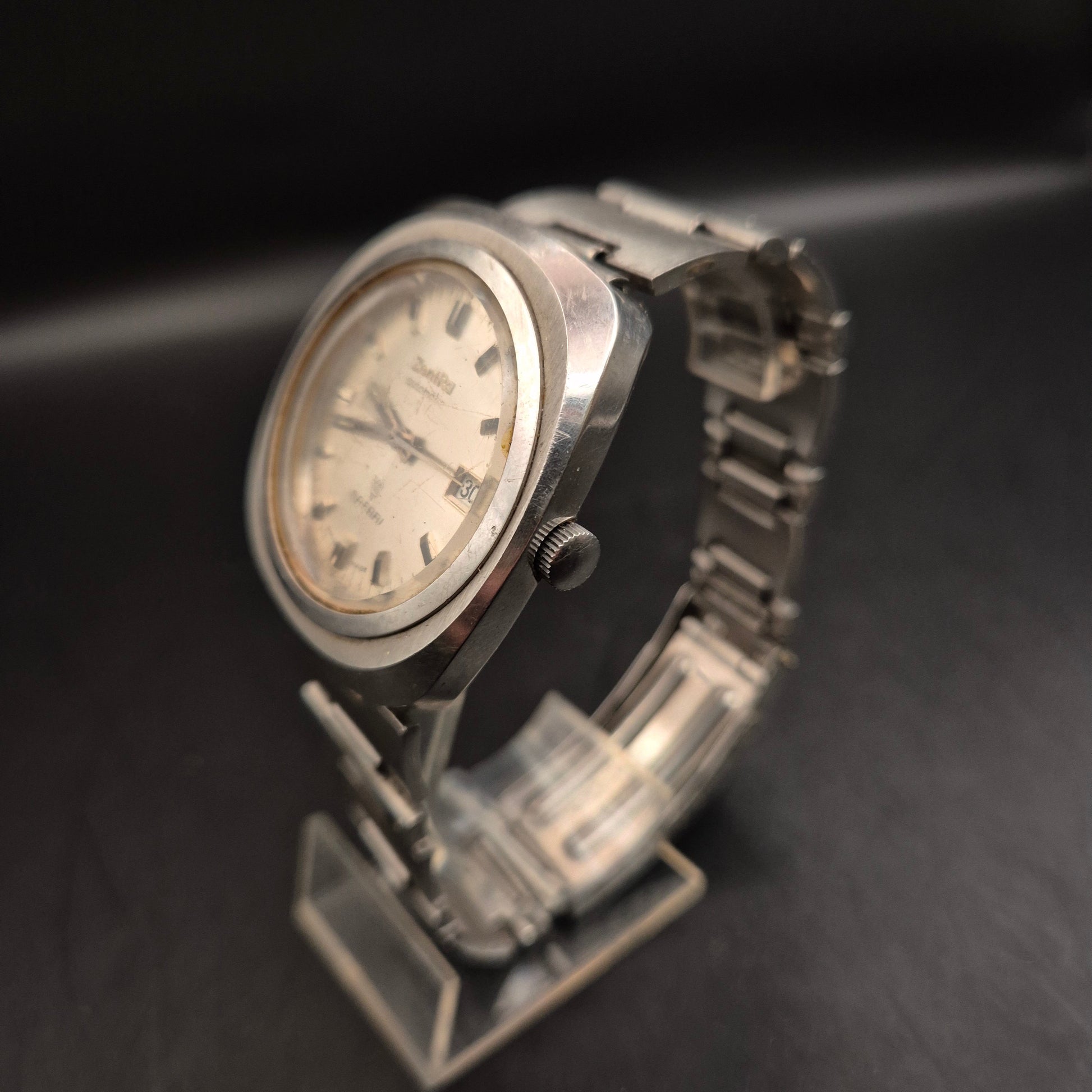 Vintage ZenRa Safari Automatic Herrenuhr – Defekt (FES4774) - Bild 2